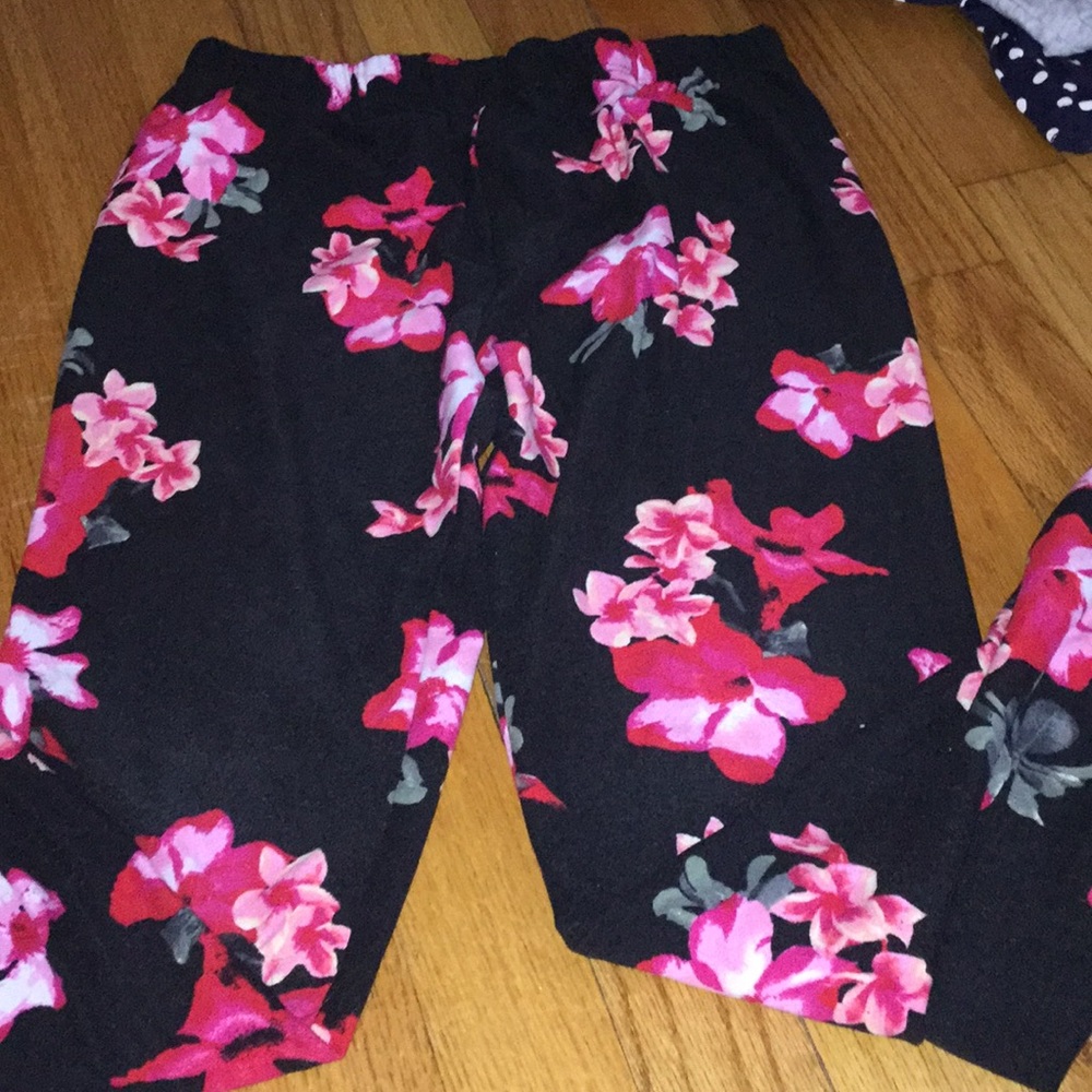Floral leggings